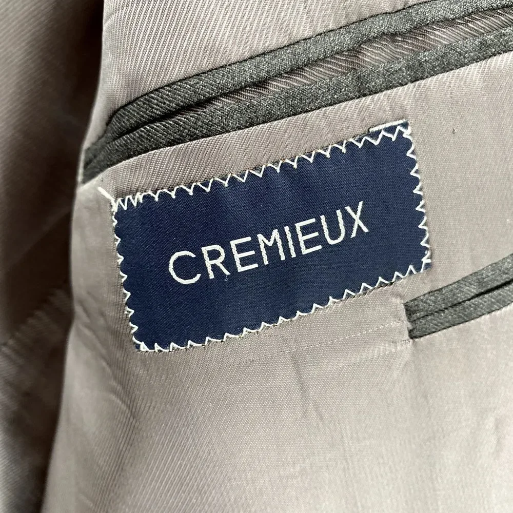 Cremiux Loro Piana Wool Blazer Men 44L 130s Italian Sport Coat Corpcore Academia